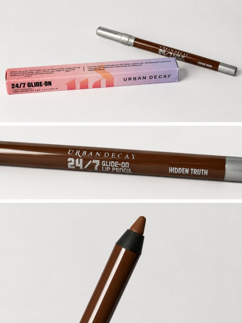 Urban Decay 24/7 Glide-On Lip Pencil Hidden Truth NEW